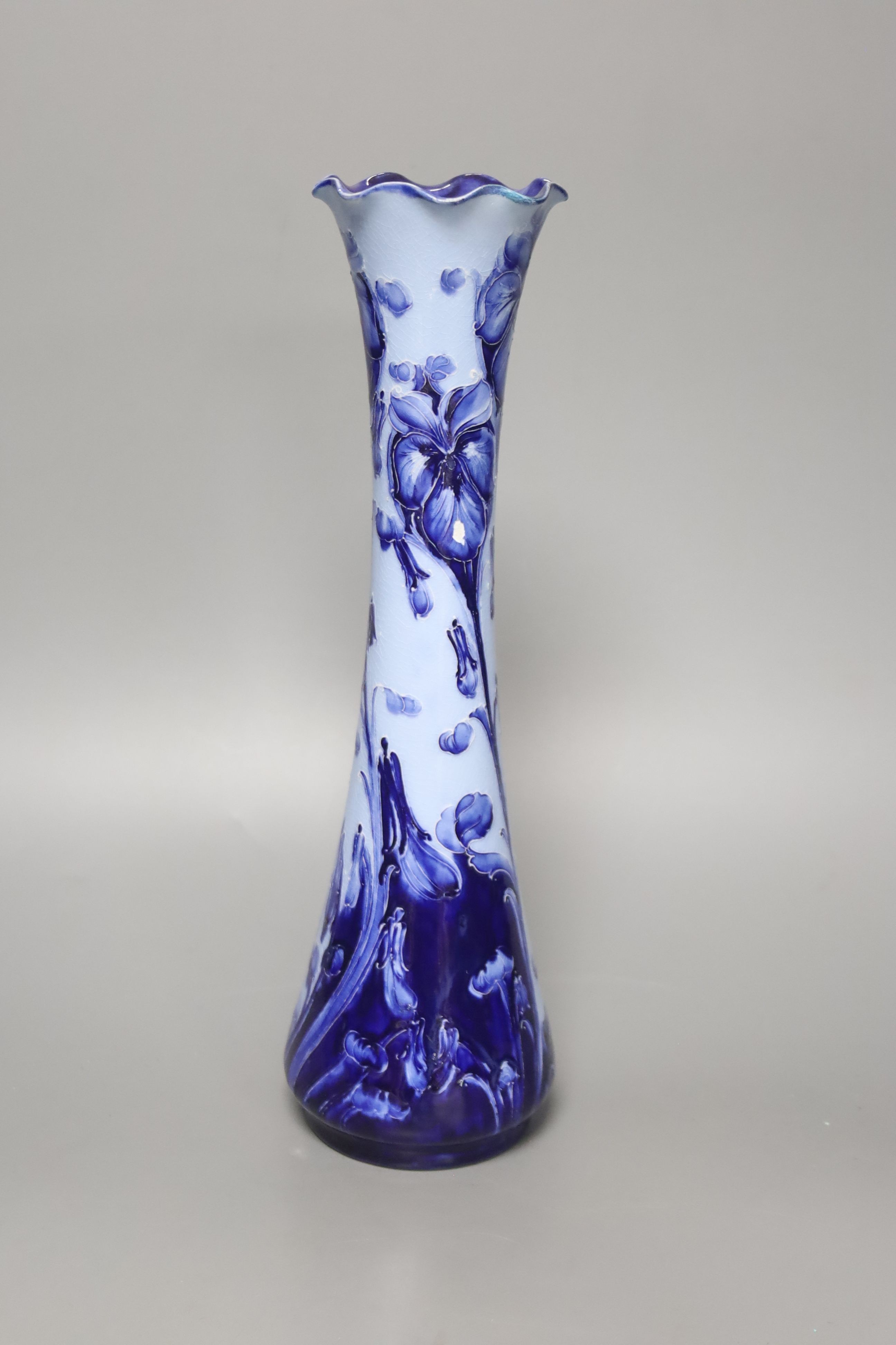 A Moorcroft Macintyre & Co Florian vase, RD No.326470, height 31cm